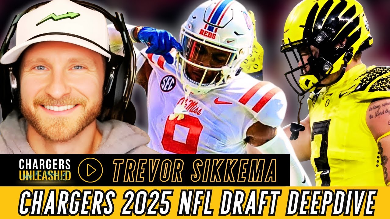 Trevor Sikkema Talks Chargers NFL Draft Priorities, Top Prospects, Best Scheme Fits & Predictions