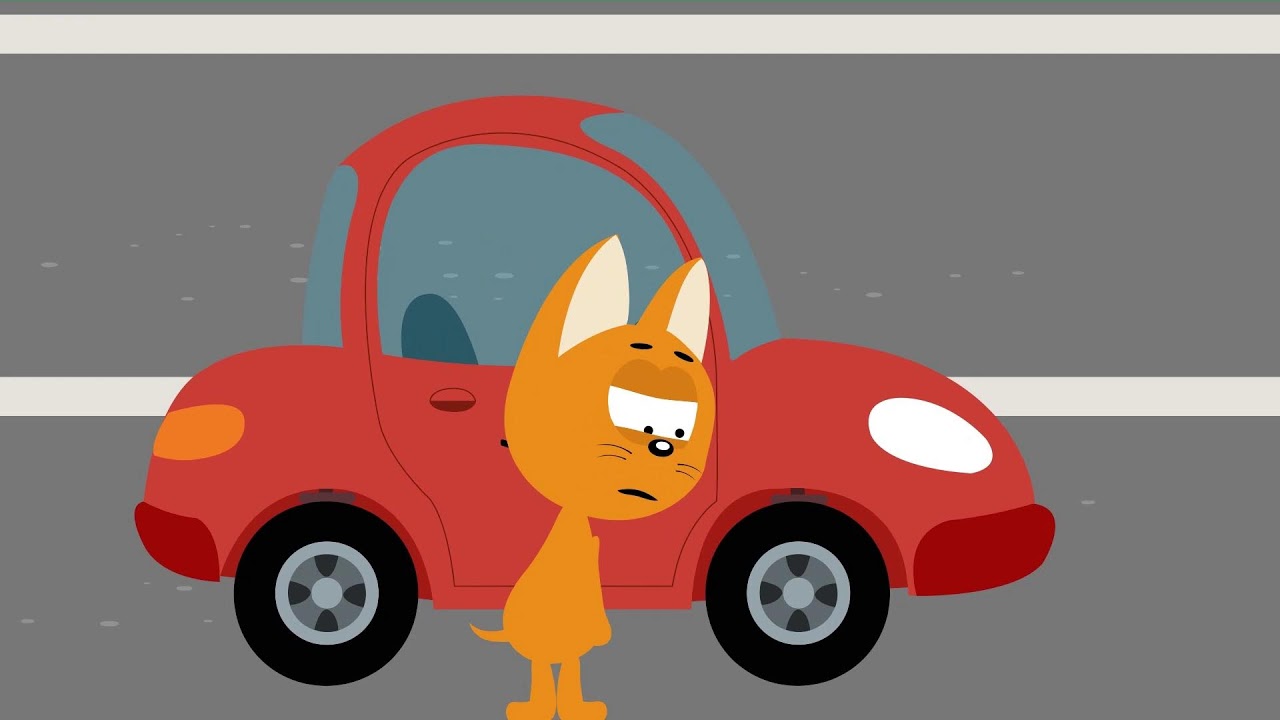 Ein Kätzchen und eine magische Garage | Spielen und lernen wir Farben, Zahlen, Autos.