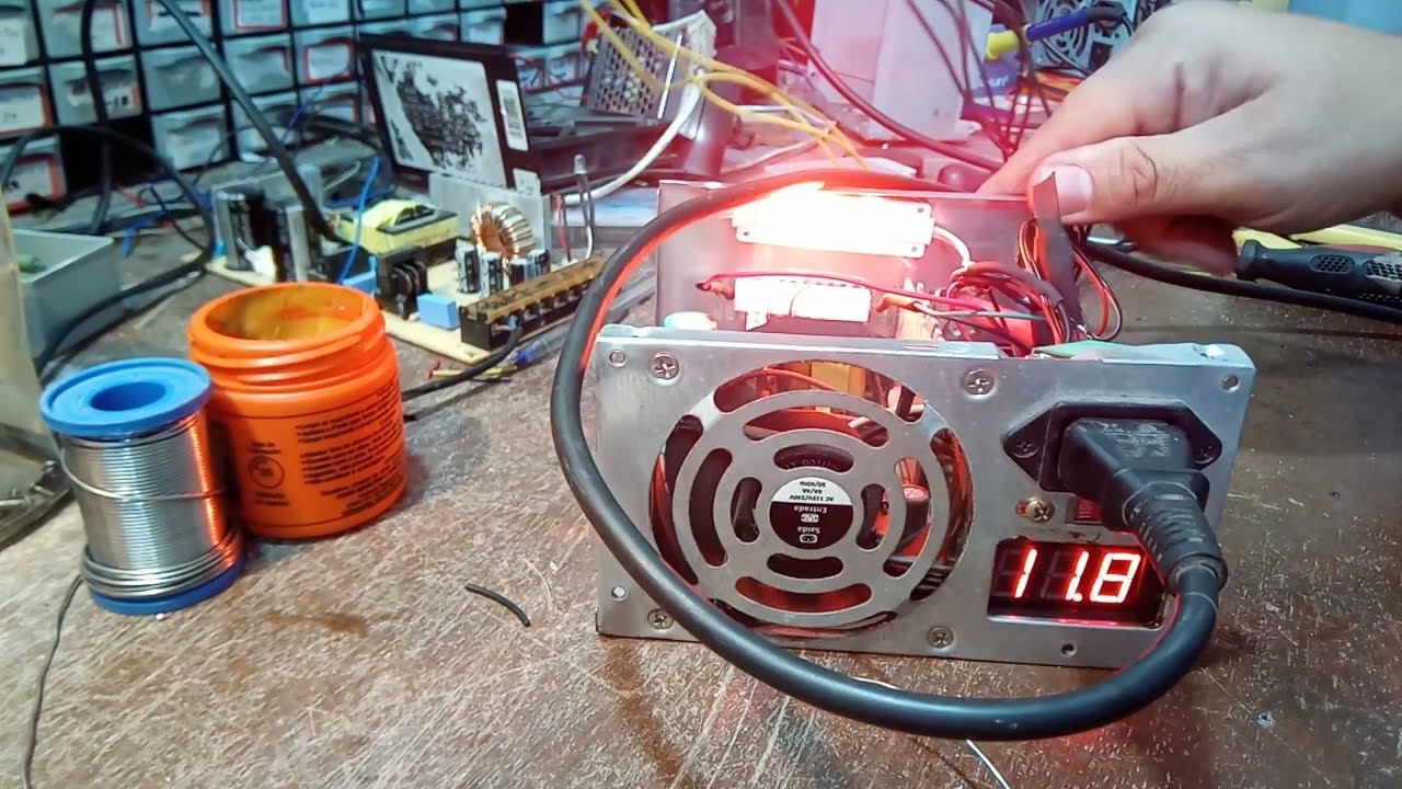 EP 140 - Fonte ATX para som automotivo passo a passo - parte 3 final