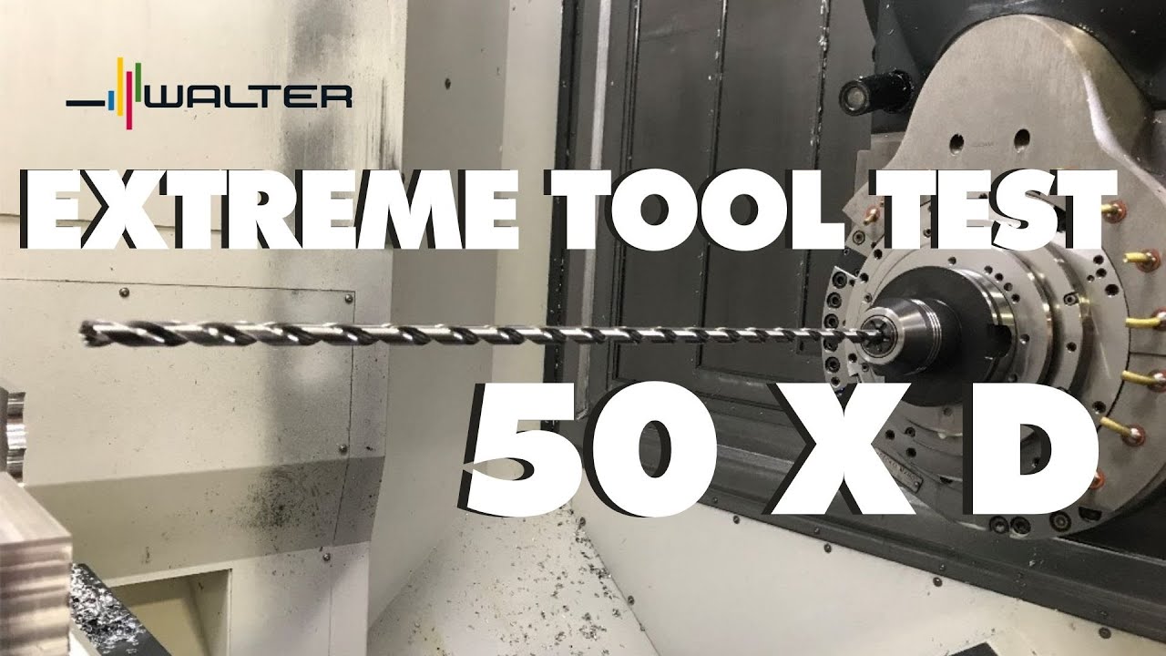 Deep Hole Drilling, Tool Tests at Walter Tools | Making the Cut