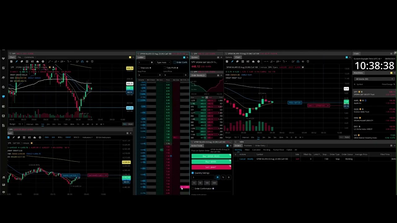 Quicker & EFFECTIVE Options Trading - With Price Ladder on Webull