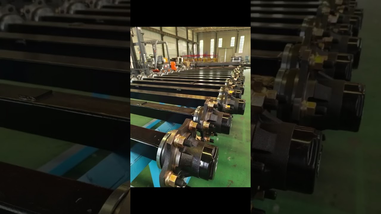 Customized  Axles Non-Brake Axles for Trailer Spare Parts