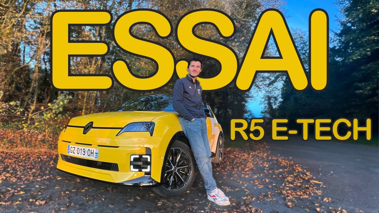 J'essaie la R5 E-TECH !⚡