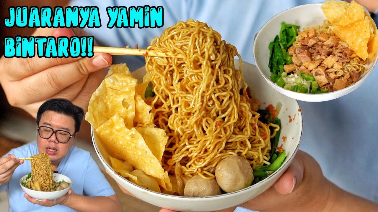 GAK ADA LAWAN!! MIE YAMIN INI BIKIN GW MEREM MELEK..