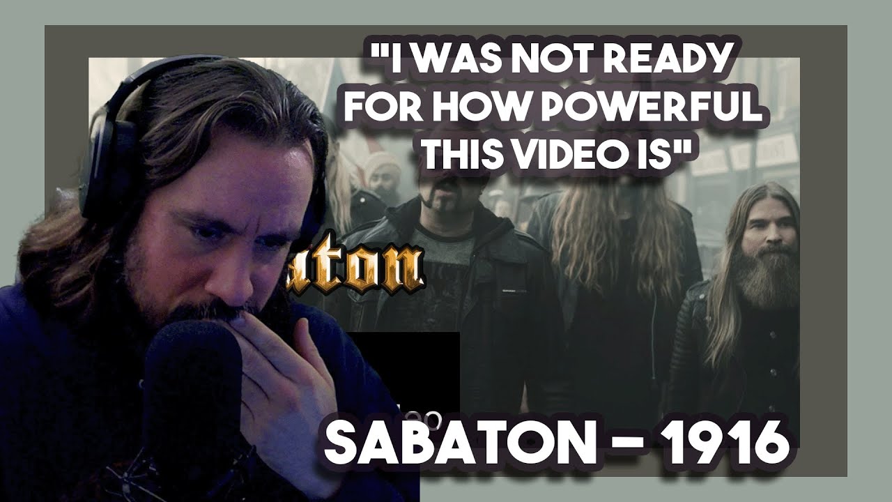 Vet Reacts to SABATON - 1916 (Official Music Video)