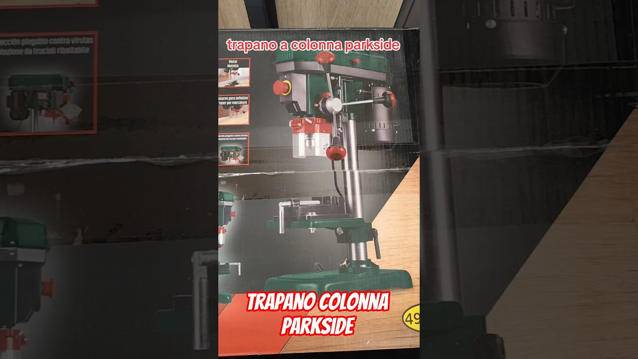 trapano a colonna parkside #faidate #manutenzione #parkside #offerteparkside #perte #trapanocolonna