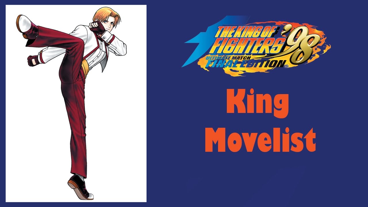 KOF '98 UM - King: Move List + Story(Description Box Text)