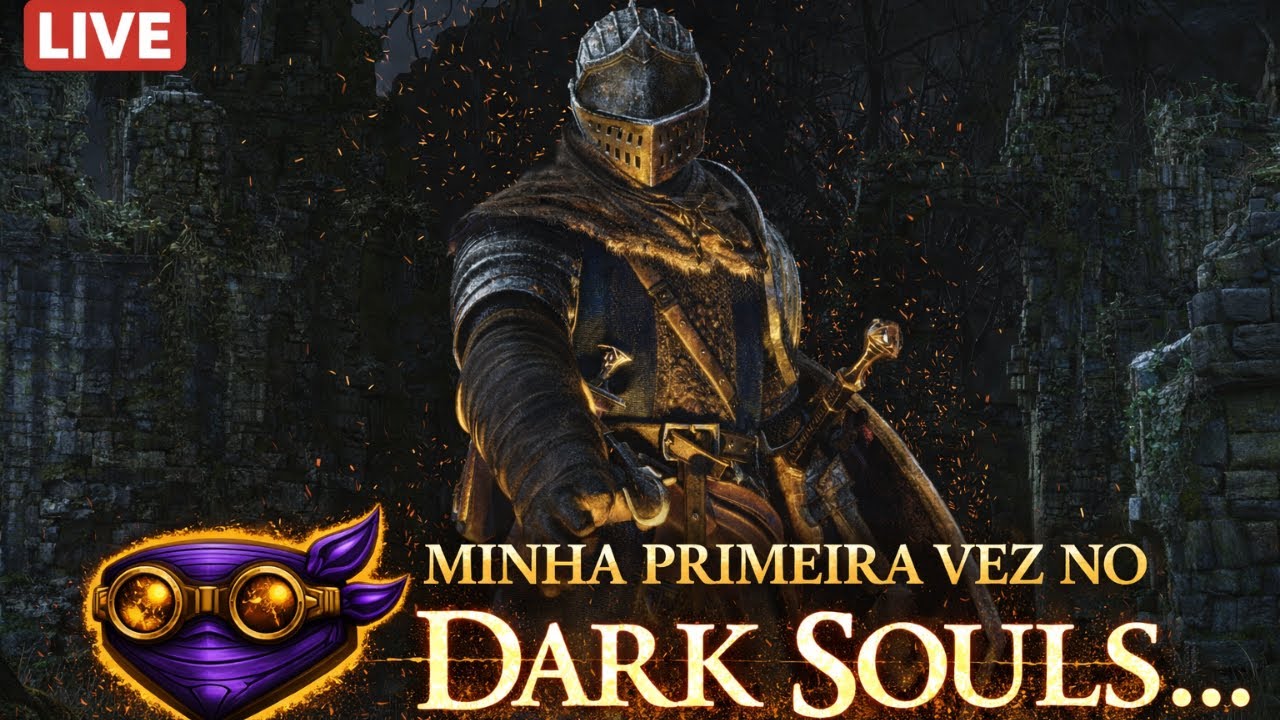 MINHA PRIMEIRA VEZ NO DARK SOULS… (DIA 2) | ZERANDO TODOS OS SOULS