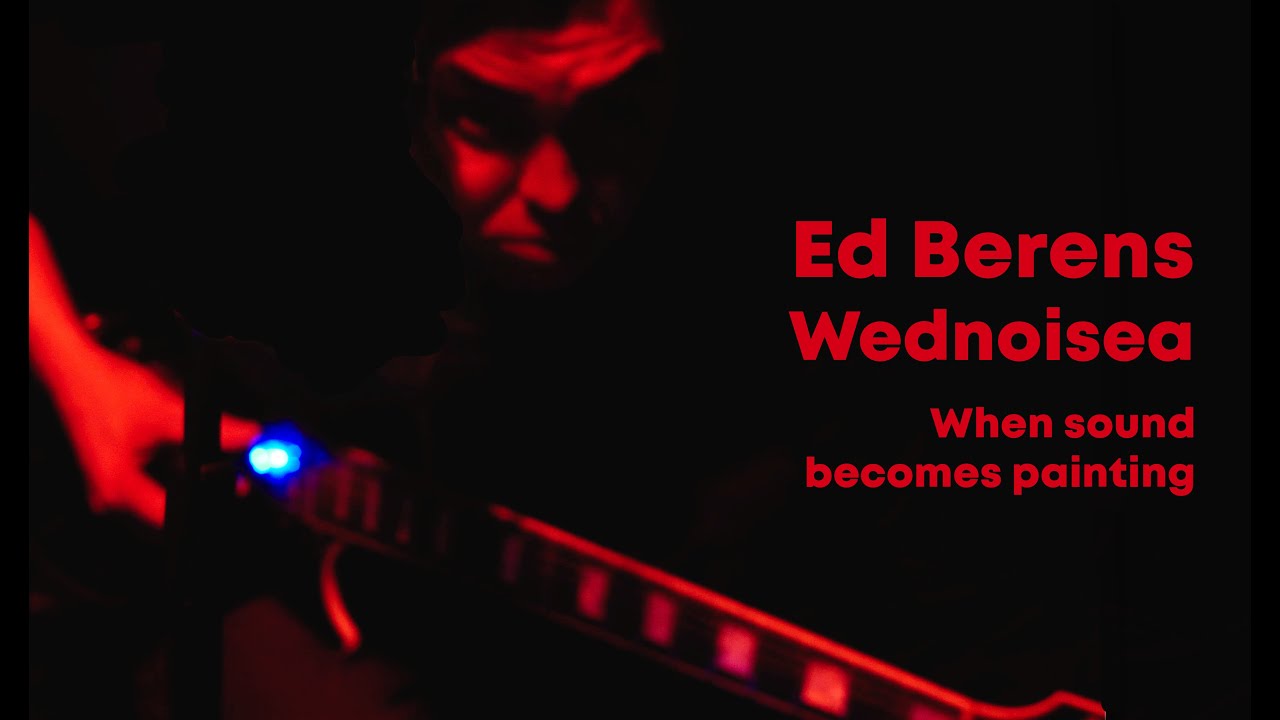 Ed Berens &mdash; Wednoisea. Performance &laquo;Drops&raquo;: Ambient Noise & Live Art.