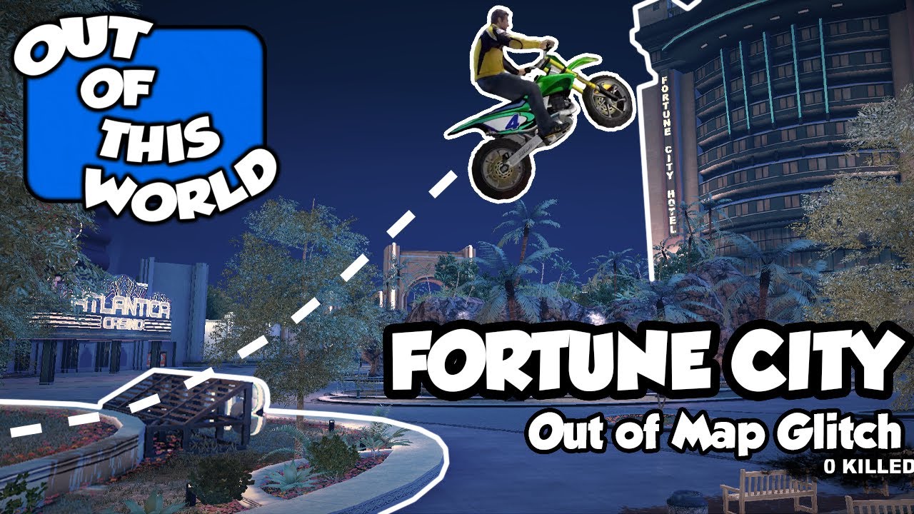 Dead Rising 2 - Fortune City Out of Map Glitch