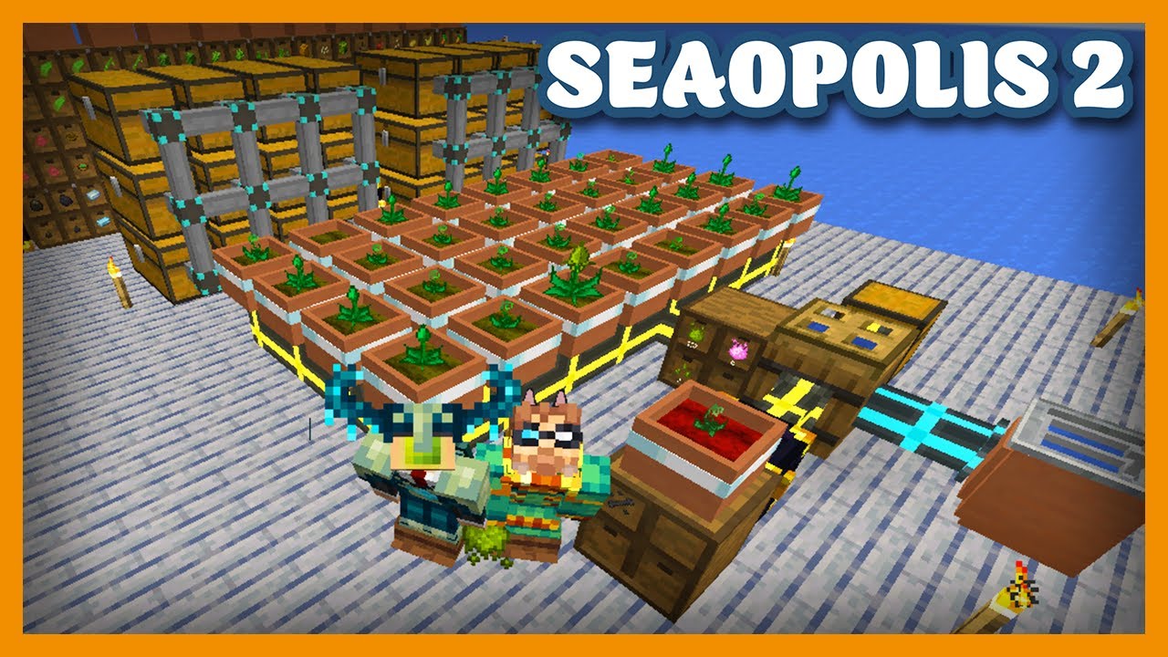 Seaopolis 2 | Mystical Agriculture! w/@MischiefofMice| E18 | 1.19.2  Modpack