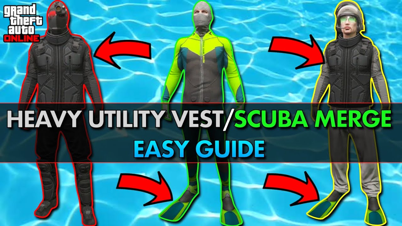 Merge Heavy Utility Vest with Scuba Suit Flippers | Easy Guide [Patched]