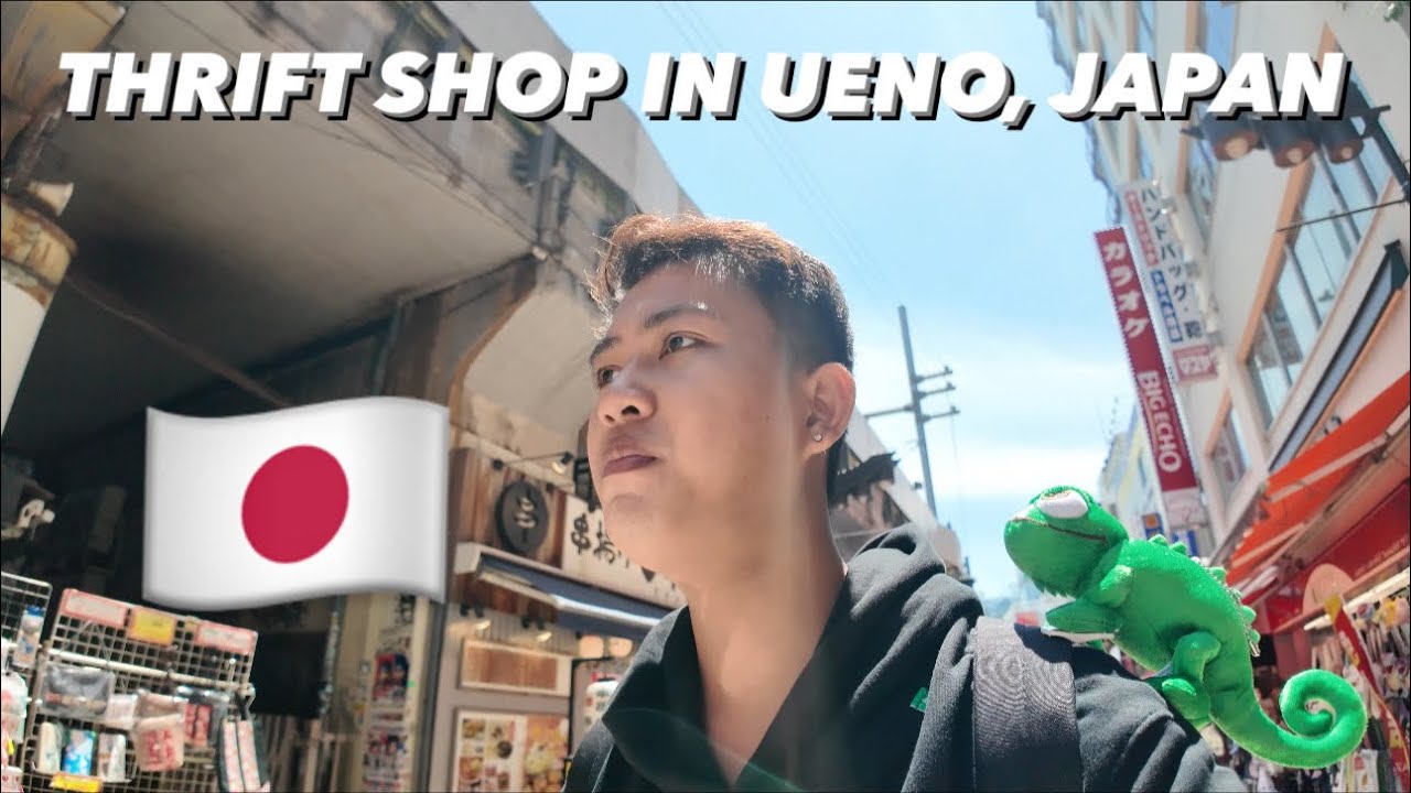JAPAN VLOG | UENO STATION THRIFT SHOP | RODOLF JAMILLA