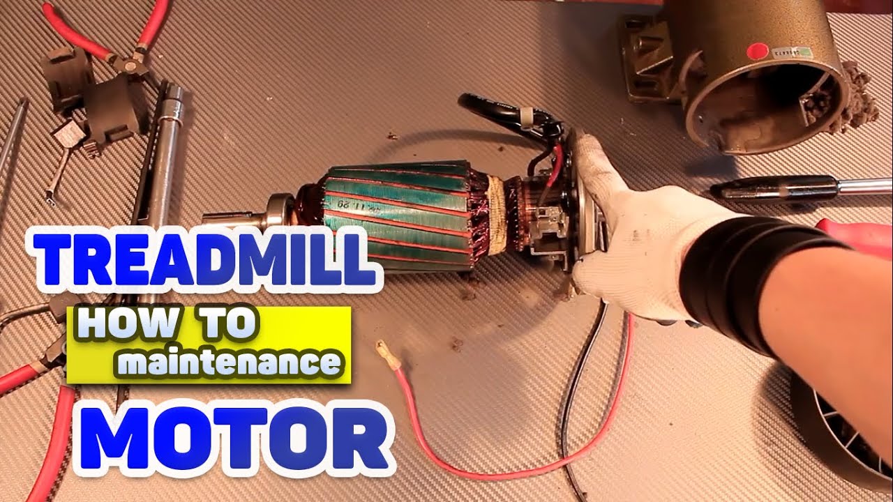Treadmill motor repair and maintenance