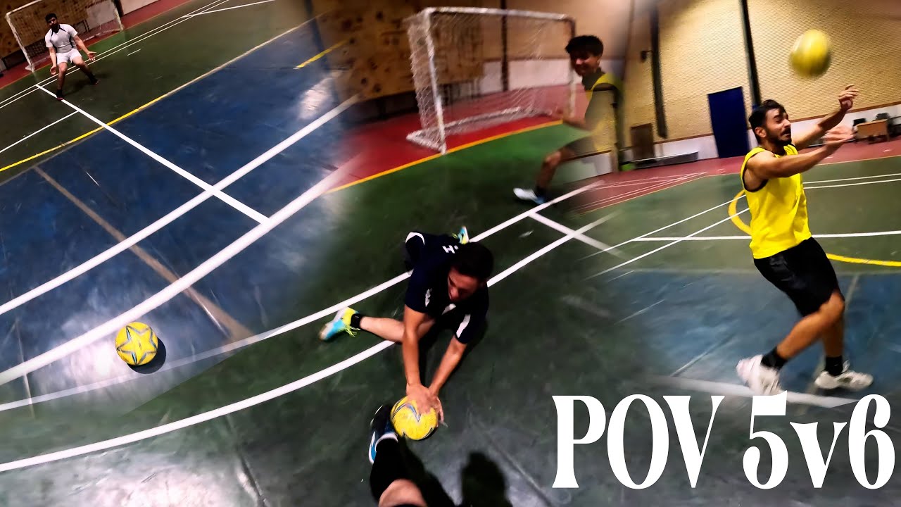 5V6 Defensive POV Futsal Miracle Debut at a Premier League Stadium Pro Contract Eye View