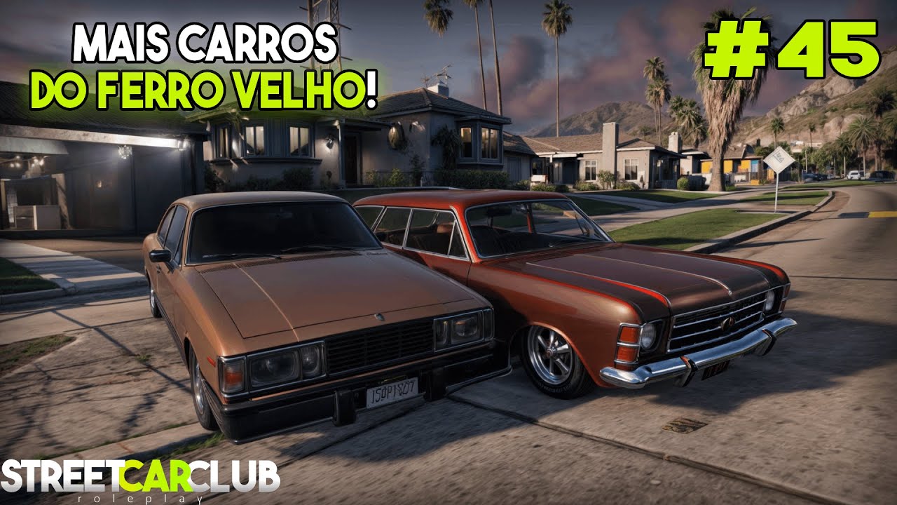 Montei uma CARAVAN SS e um DIPLOMATA do FERRO VELHO! Street Car Club RP #45
