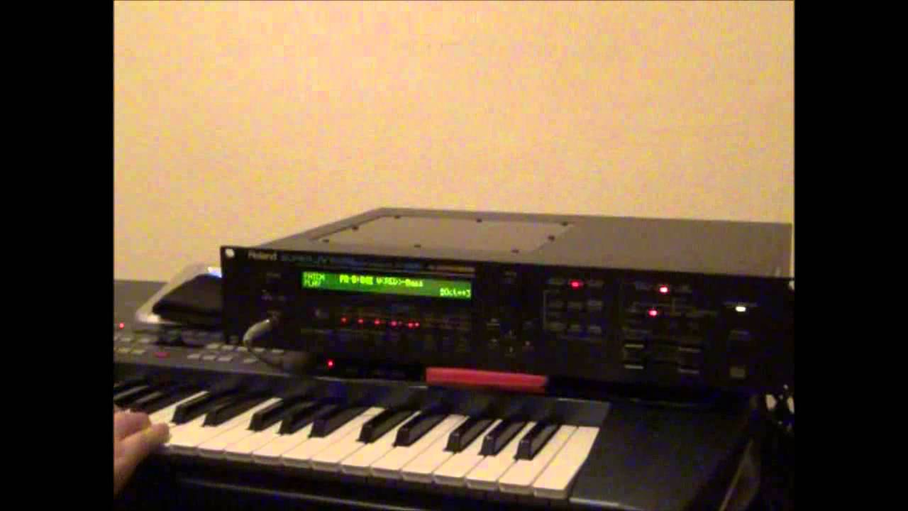 Roland JV 1080 - Preset Bank B - 42   Wired Bass