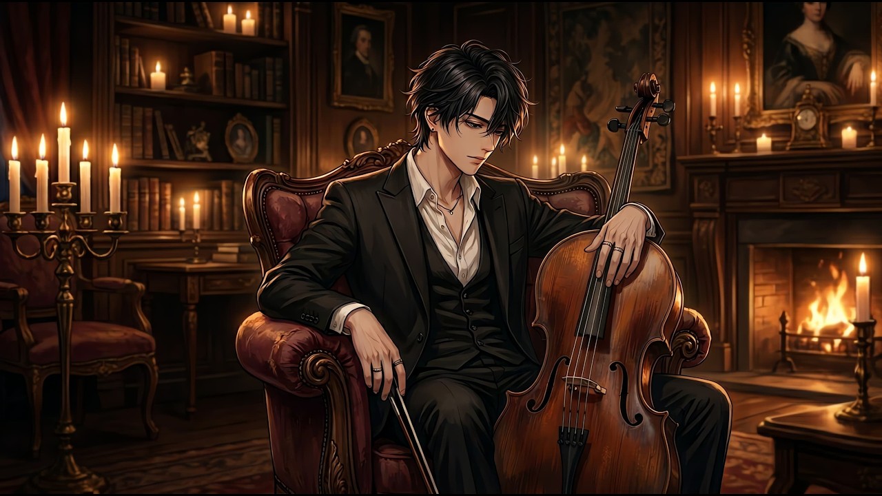 Aion Melos - Lonely Cello in a Candlelit Room – Melancholic Classical Instrumental