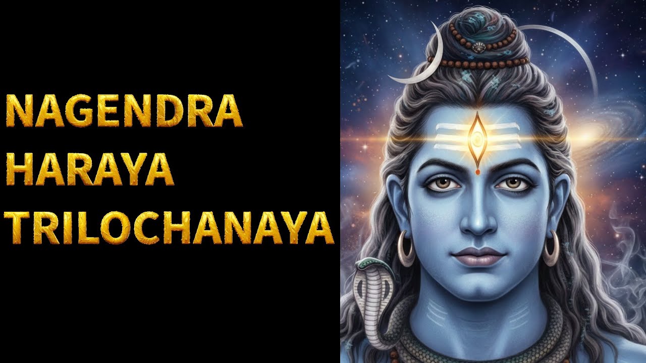 The Most Powerful Shiva Panchakshara Stotram | Nagendra Haraya Trilochanaya#shiva  #nagendraharaya