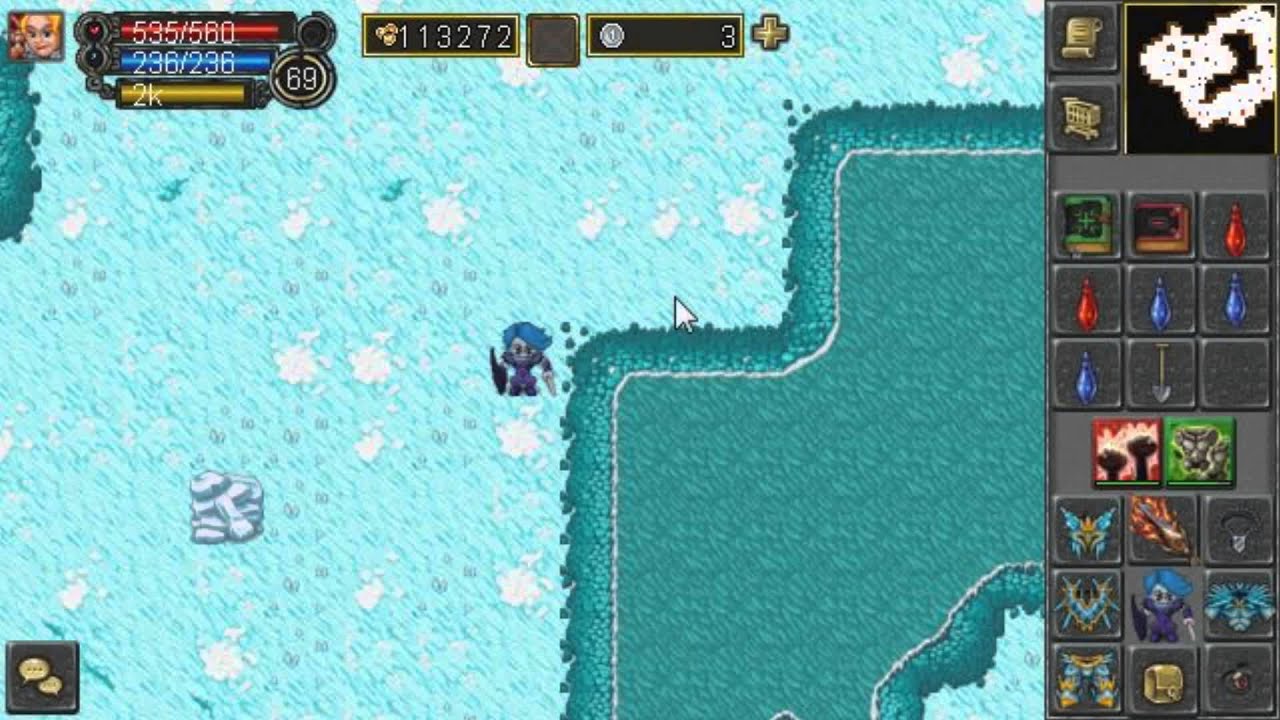Tibiame - Up lvl70 Kiritto w1