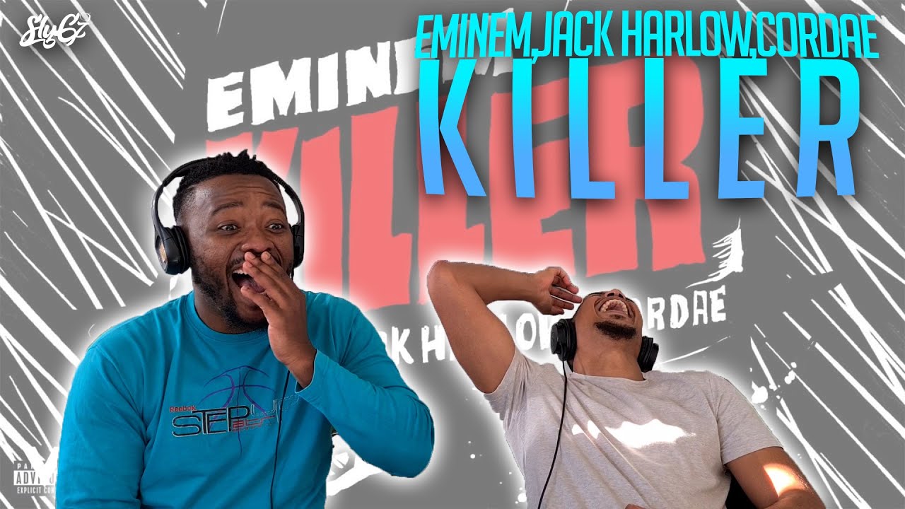 EMINEM The GOAT! -  Eminem - Killer (Remix ft. Jack Harlow, Cordae) (REACTION!!!)