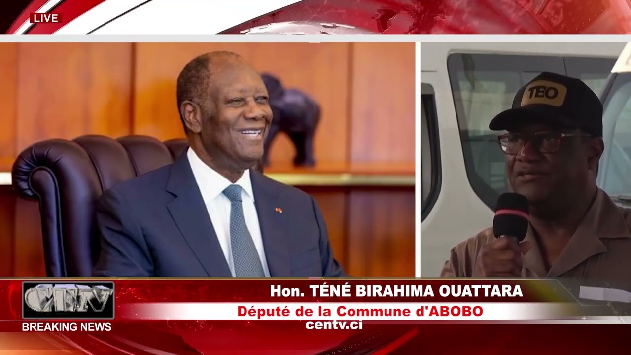 L'hon TÉNÉ BIRAHIMA OUATTARA remercie les populations d'Abobo