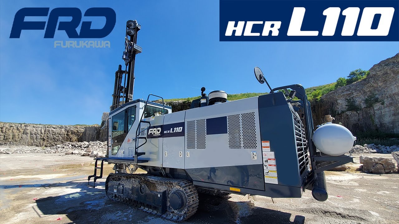 【FRD】Hydraulic Crawler Drill HCR L110 equipped with Tier4 final & StageV engine