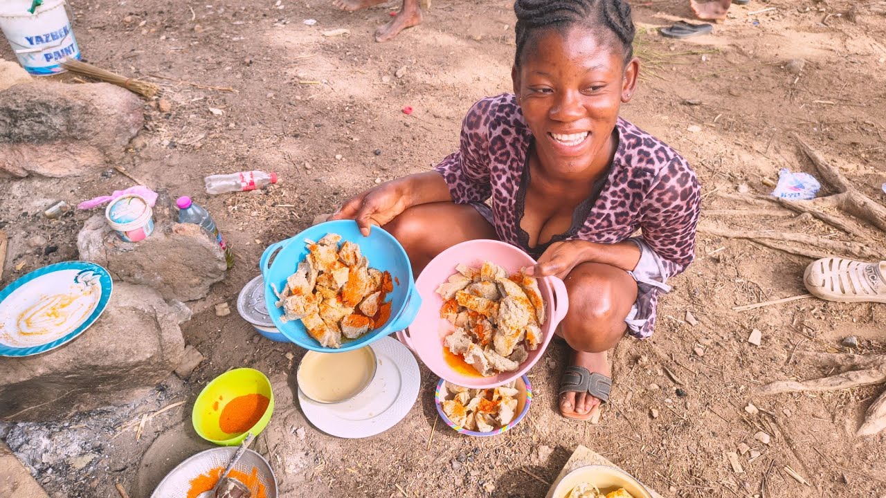 Cooking organic African village food for dinner/ Africa village life #cooking village food 