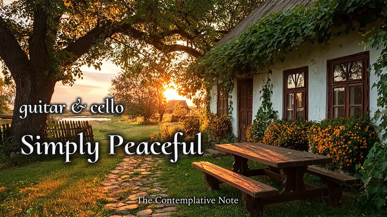 Peace in the Quiet Moments 🌿 Gentle Guitar & Cello for Relaxation, Daily Calm & Restful Time