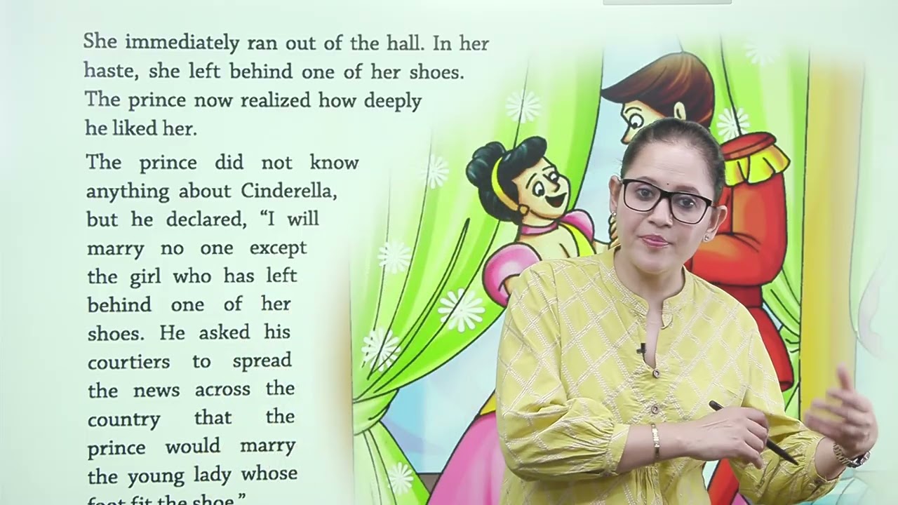 Ch 7 | Cinderella | My English Reader | Class 05 | Growing Mind | For children