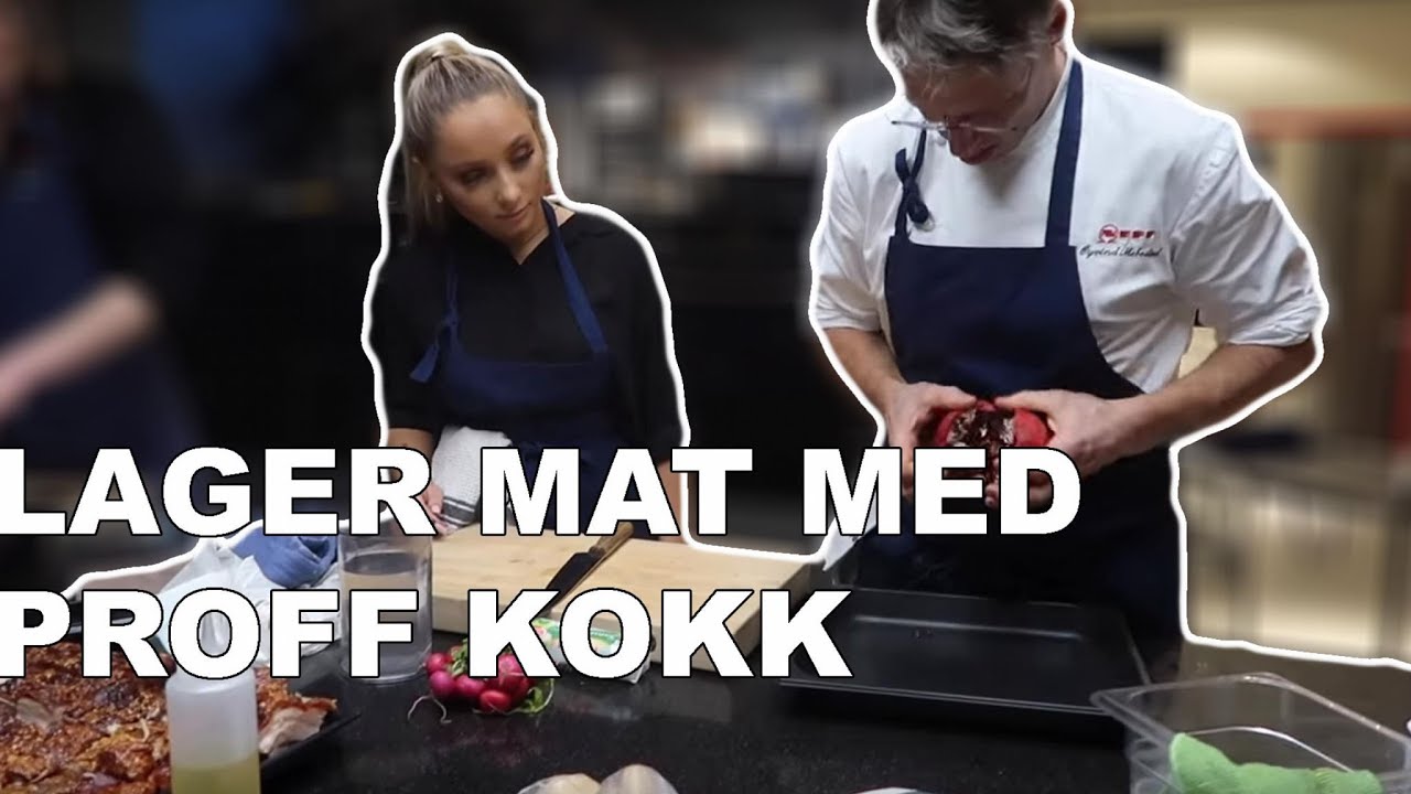 VLOGMAS ♡  Lager mat med proff kokk & fikser mamma til julebord