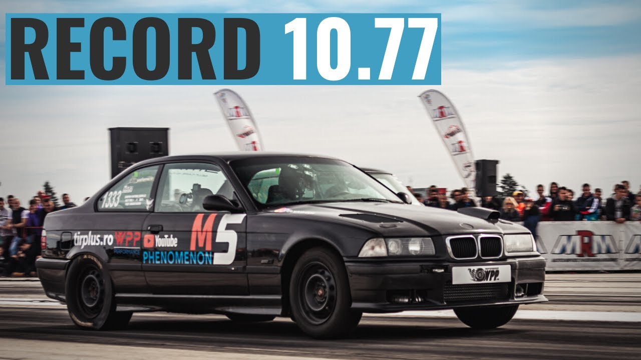 BMW E36 1.6 TURBO - New Record 10.77