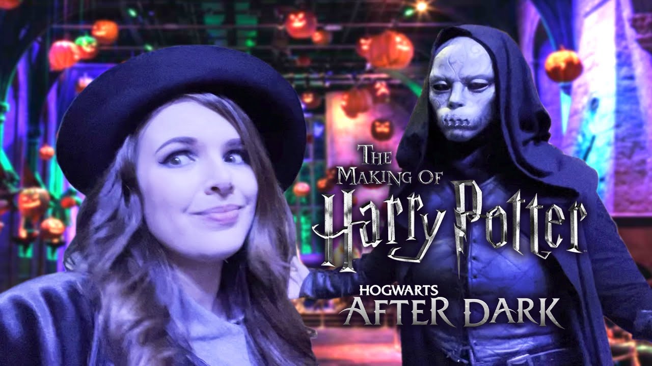 Ужин в Хогвартсе после наступления темноты 🎃 Экскурсия по студии Warner Bros.