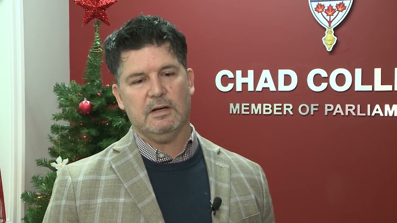 FULL INTERVIEW: Liberal MP Chad Collins on why Prime Minister Justin Trudeau should step aside