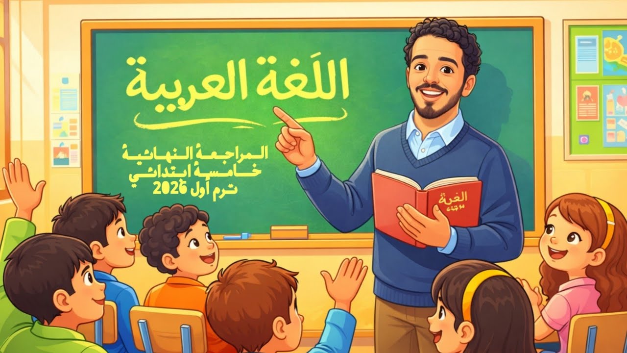 المراجعة النهائية خامسة ابتدائي ترم أول 2026