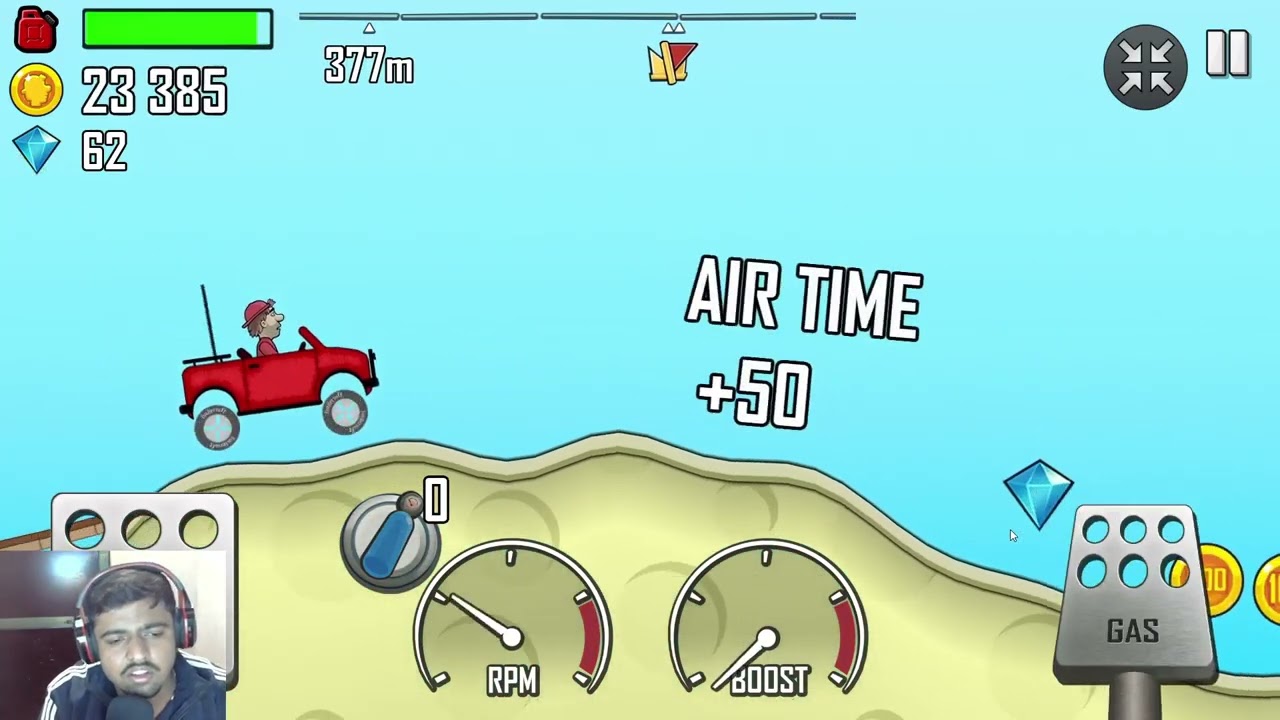 PLAYING MY CHILDHOOD GAME AFTER YEARS 😎#boyband #hillclimbracing