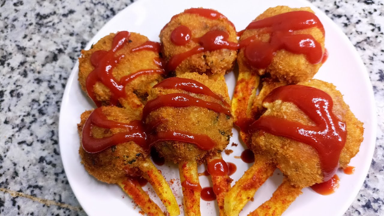 Crispy lollipop Snacks|आलू से बनने वाली ये क्रिस्पी स्नैक्स एक बार जरूर ट्राई करे बच्चे खुश होजाएंगे