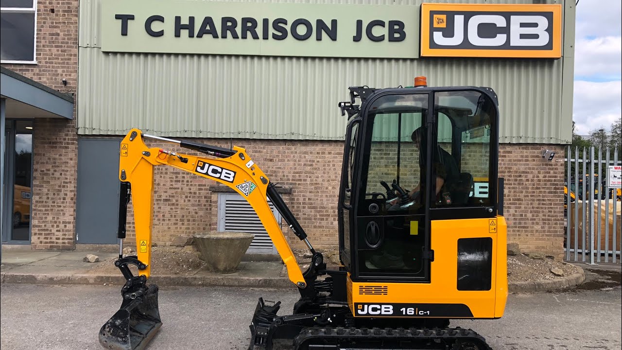 FOR SALE - 2022 JCB 16C-1 MINI EXCAVATOR - 3030058