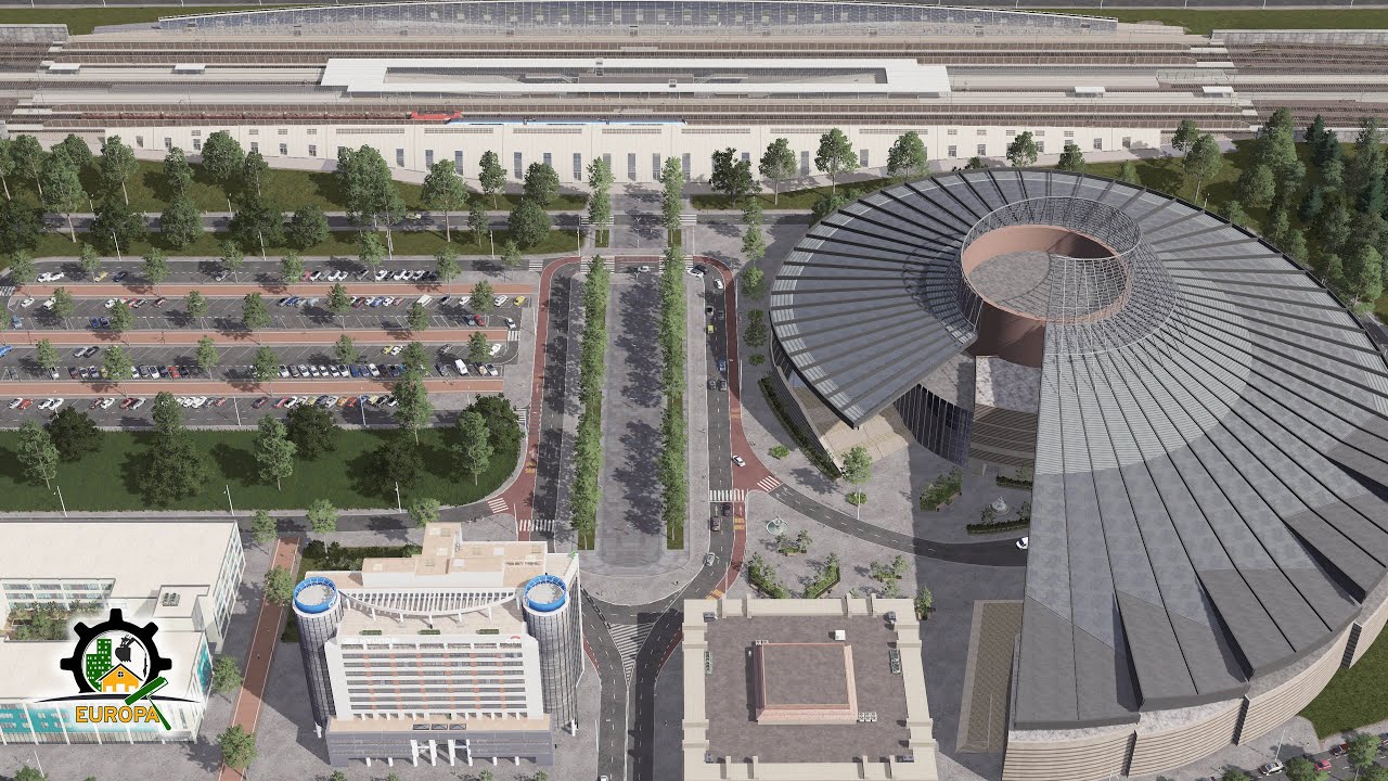 Ад на главном вокзале | Cities Skyline: EUROPA #EP2