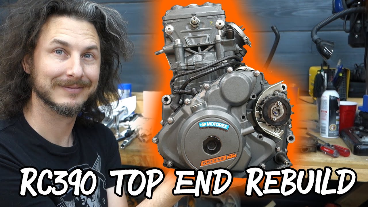 Ремонт верхней части KTM RC390
