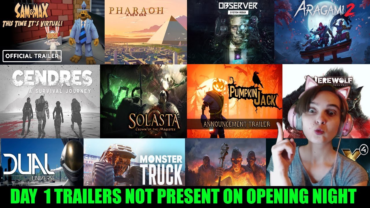 Mirta Watches Gamescom 2020 Day 1 trailers (#gamescom2020)