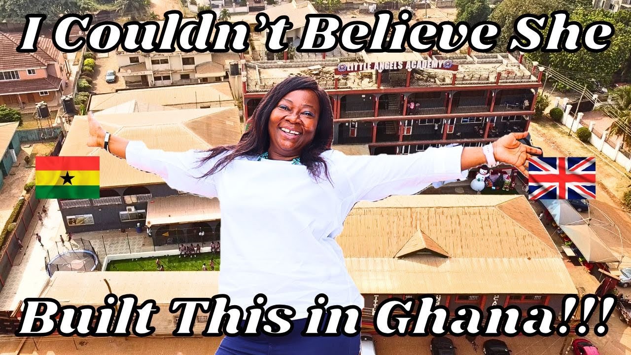 Moved to Ghana from UK and now owns this massive school