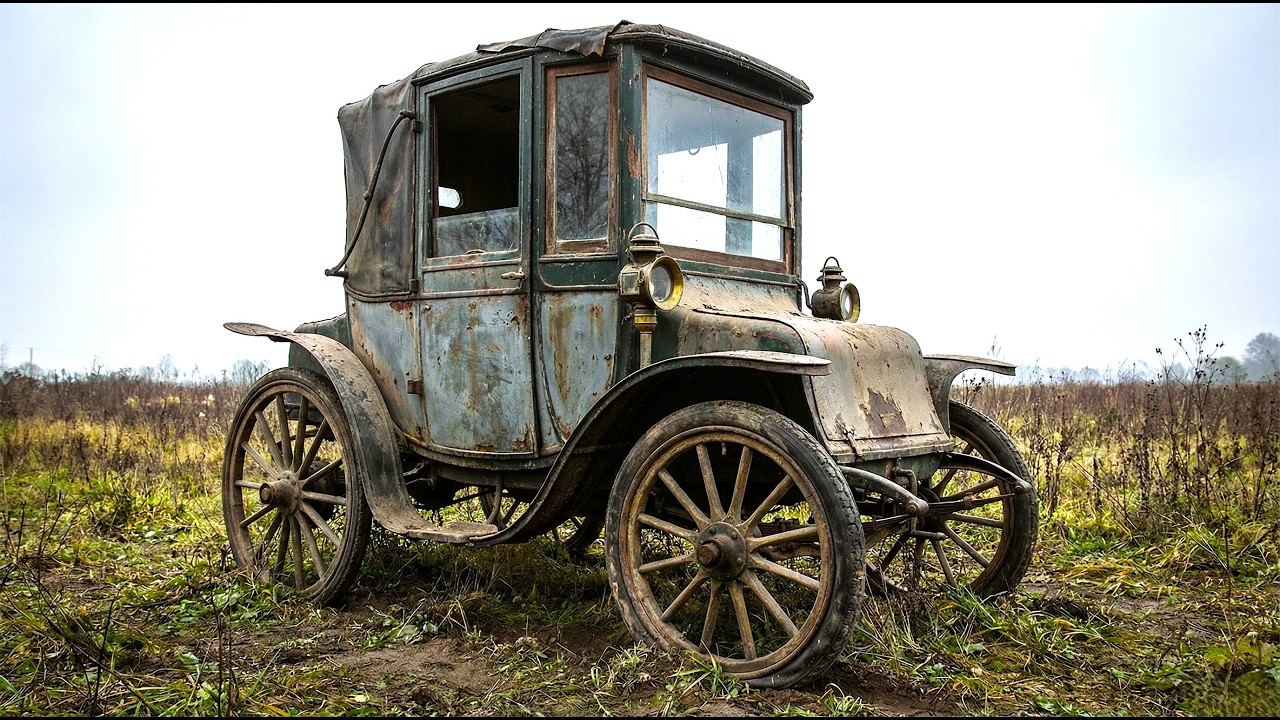ASMR Restoration of a 1905 Baker Electric: The Silent Antique Revival