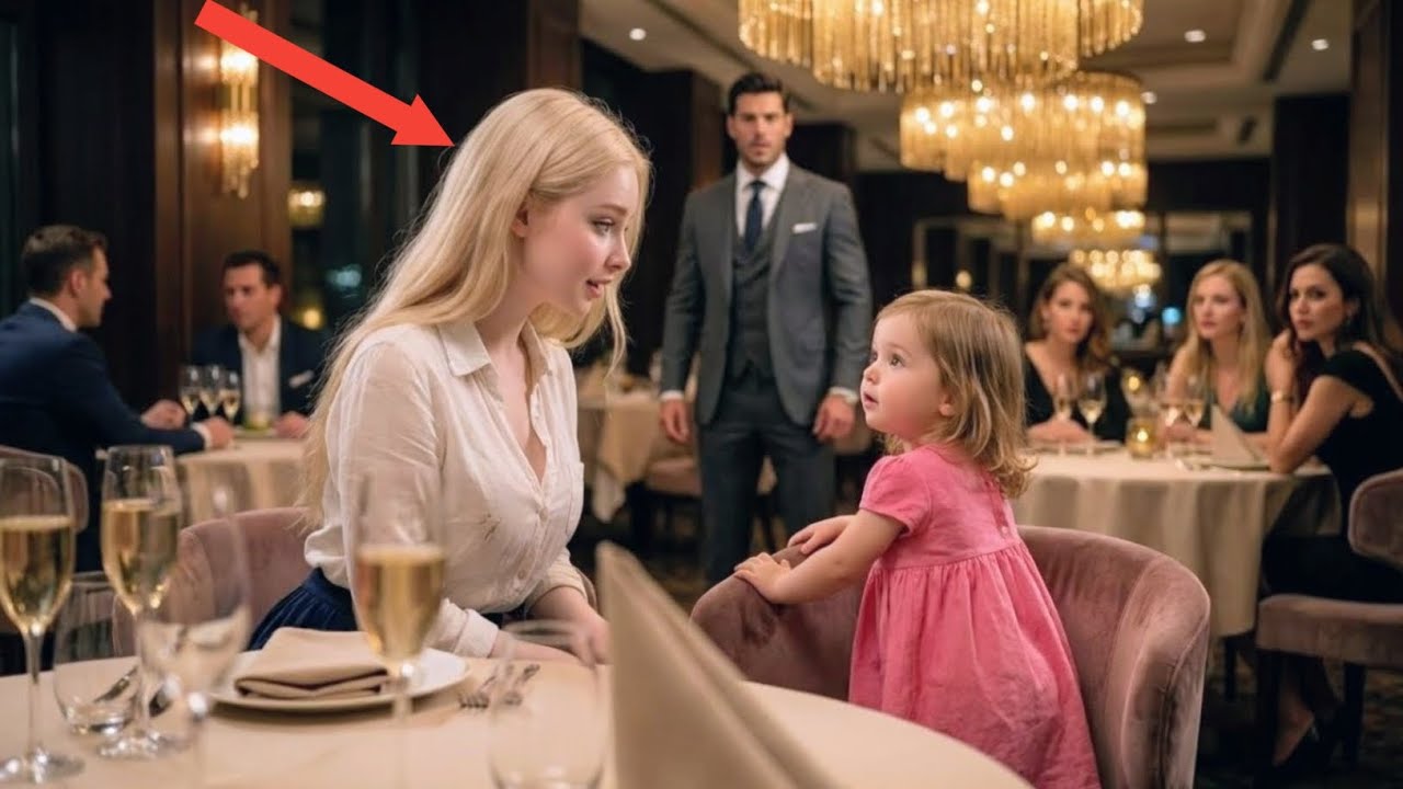 They Mocked the Poor Nanny on a Blind Date—But the CEO’s Daughter Climbed Onto Her Chair and Said..