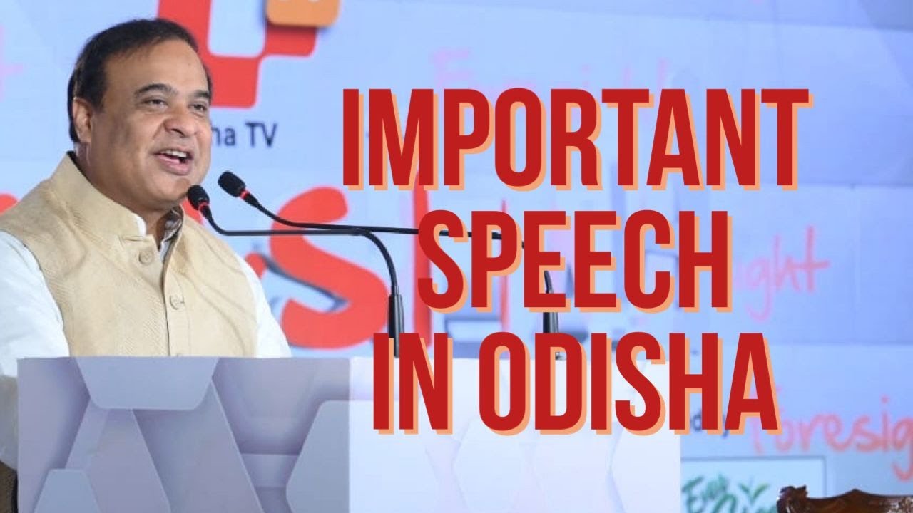 My speech in Odisha