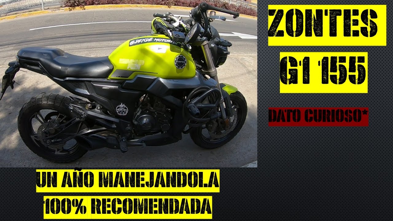 ZONTES G1 155 | UN AÑO MANEJANDOLA | 100% RECOMENDADA | DATO CURIOSO | EXPERIENCIA DE USUARIO #PERÚ