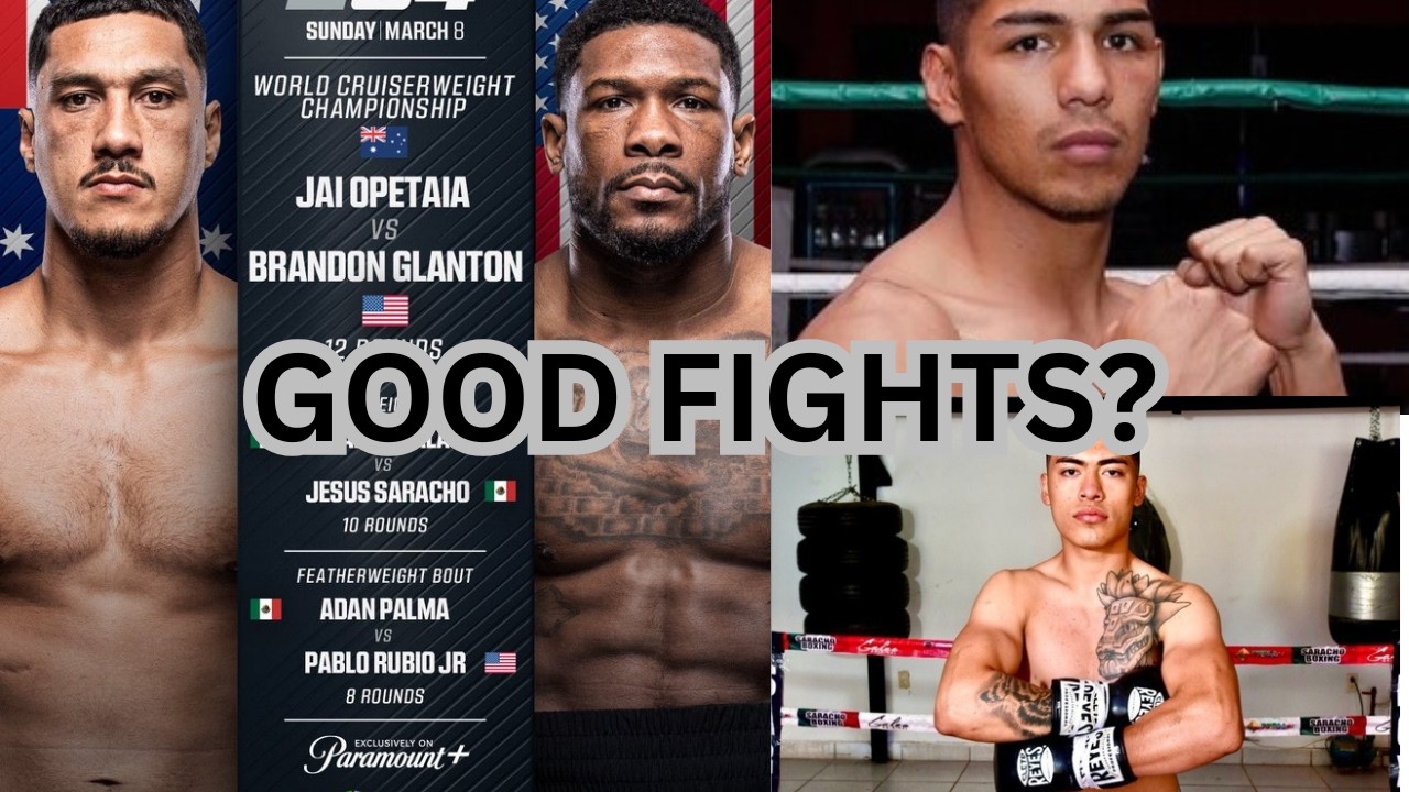 ZUFFA BOXING 4 PREVIEW: Ricardo Salas VS Jesus Saracho FOTY? Jai Opetaia Vs Brandon Glanton Thoughts