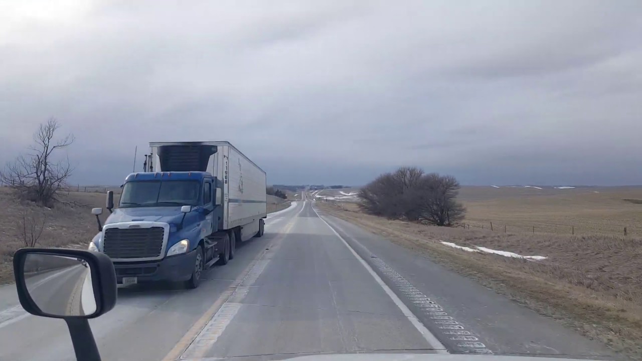 BigRigTravels Backroads of Nebraska-Wakefield and Wayne, Nebraska-Jan. 21, 2019