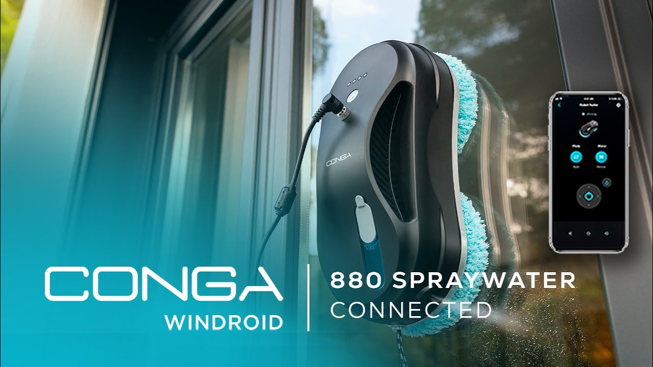 Aspiradores limpa vidros Windroid 880 SprayWater Connected