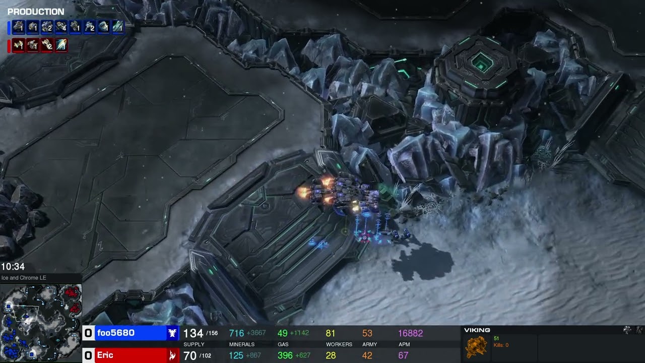 StarCraft 2 | 2026 03 13 | 1v1 Protoss vs MicroMachine v1.17.19 (Terran AI) | Ice and Chrome LE